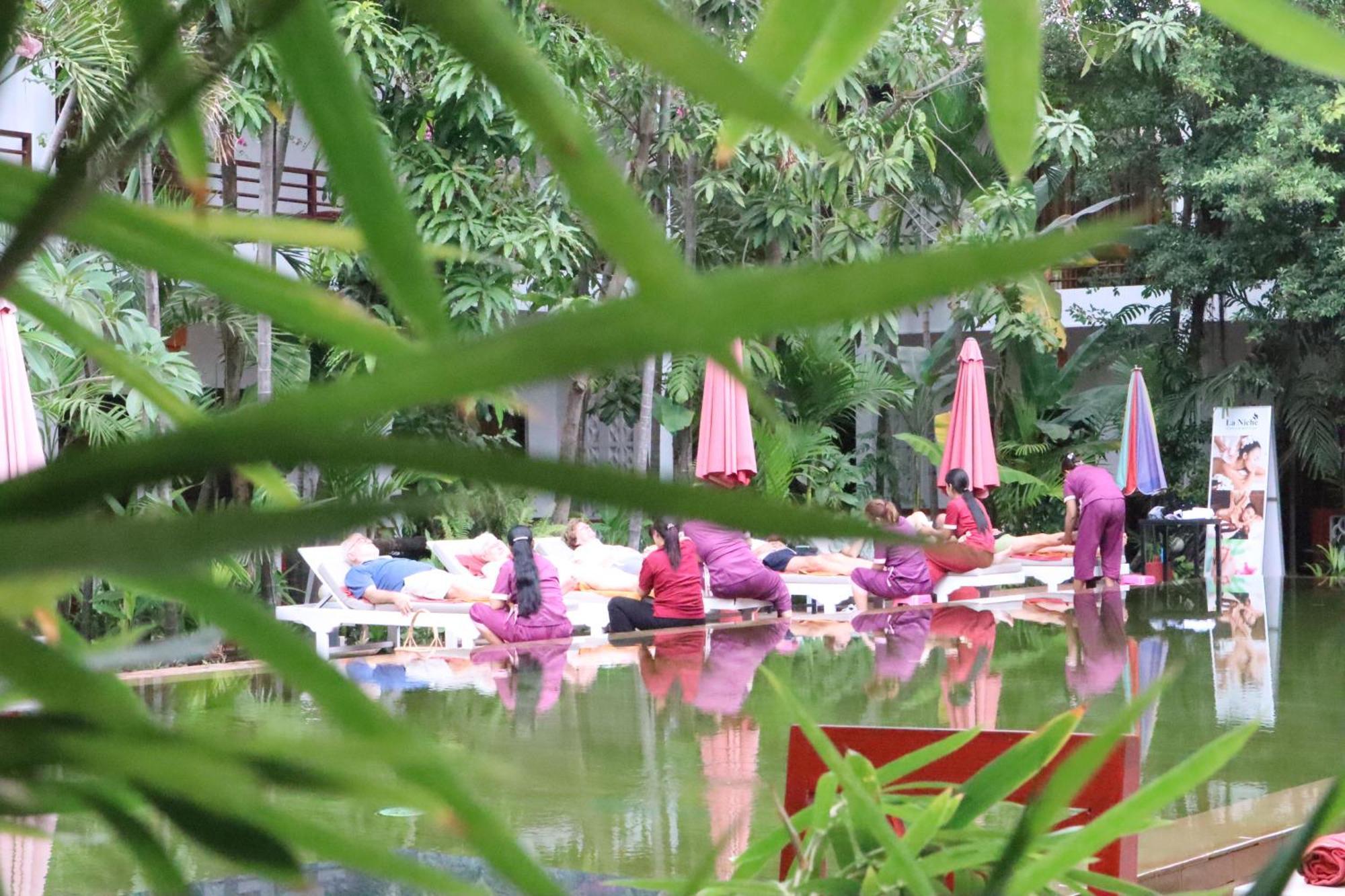 La Niche D'angkor Boutique Hotel Siem Reap Exterior foto